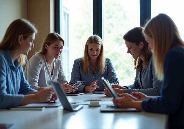 MammoraTech consultants working with enterprise clients